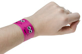 Klaparmband Smiley 11cm